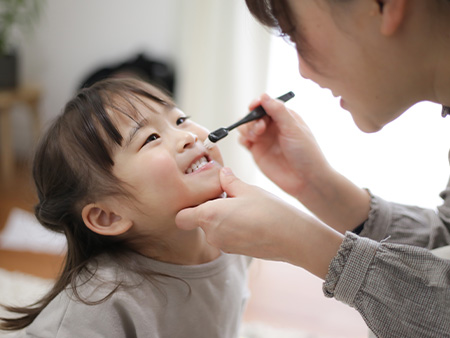 食後の歯磨きを習慣に